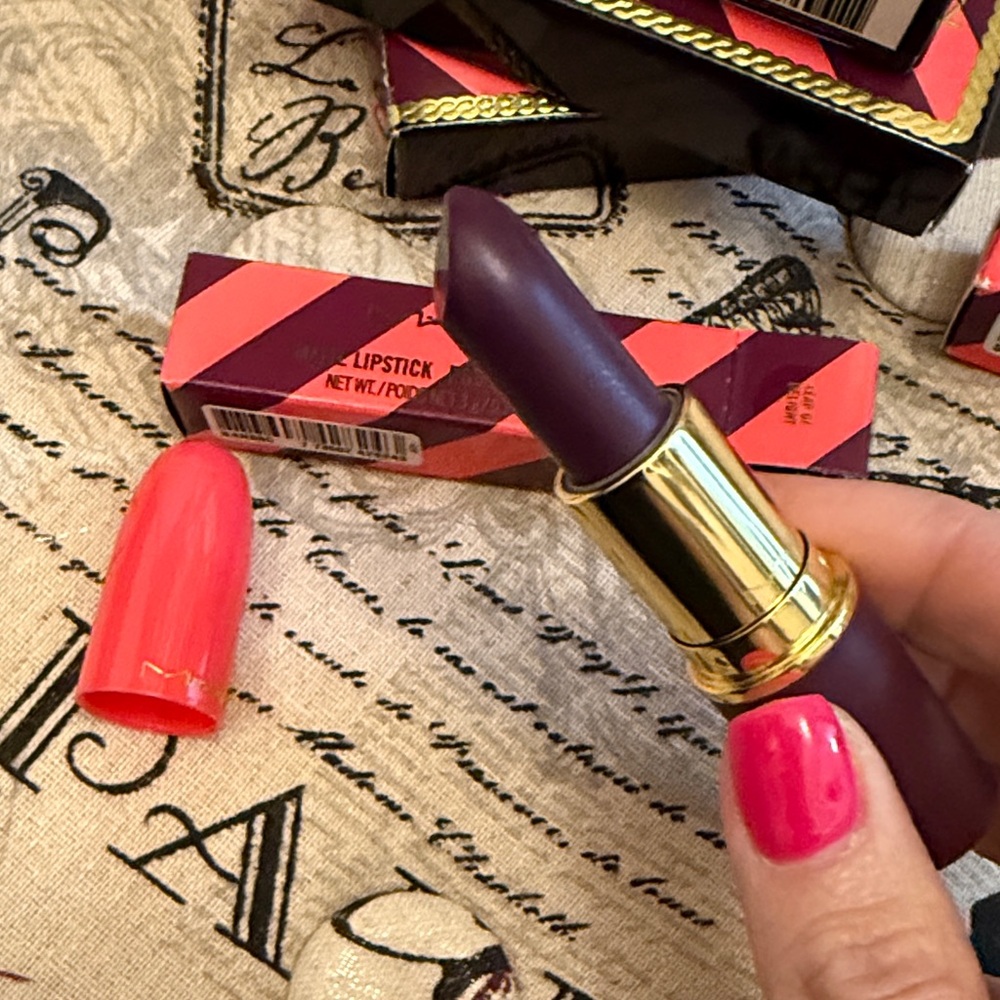 MAC Cosmetics Deep Purple Lipstick